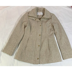 Jessica Simpson Jacket Coat Tweed Women's Sz XS Lined Winter Fall